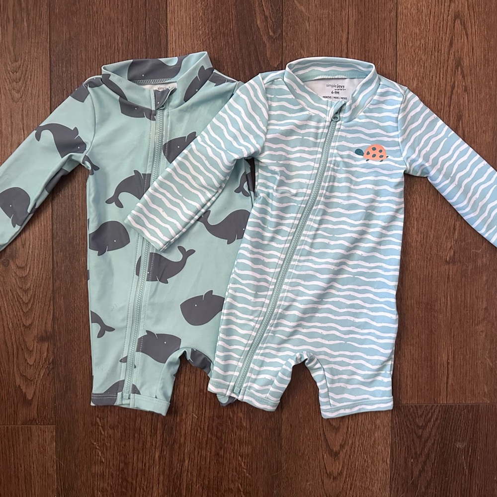 Baby Kids Rashguard Set